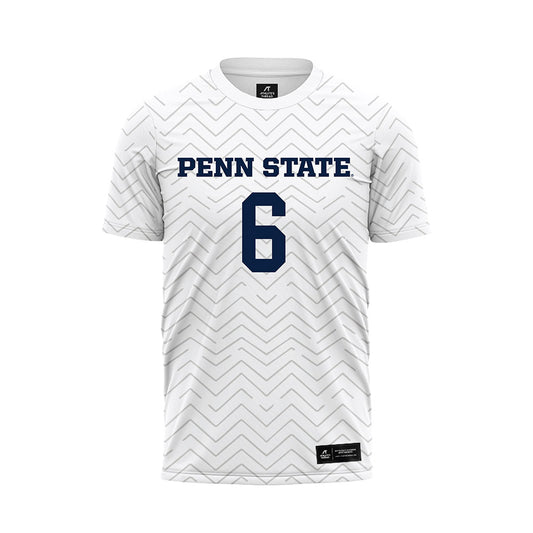 Penn State - NCAA Men's Soccer : Malick Daouda - White Soccer Jersey-0