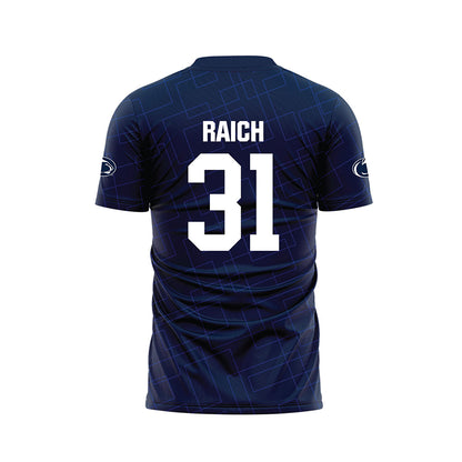 Penn State - NCAA Women's Soccer : Julia Raich - Navy Soccer Jersey-1