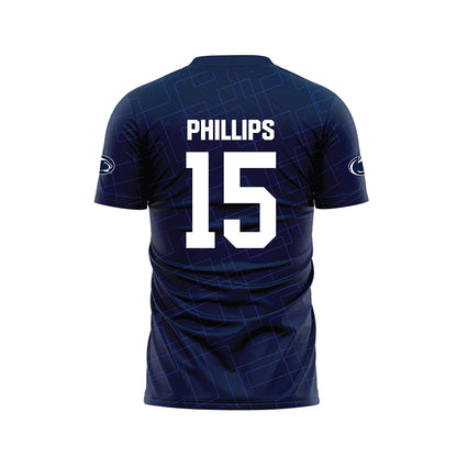 Penn State - NCAA Women's Soccer : Lily Phillips - Navy Soccer Jersey-1