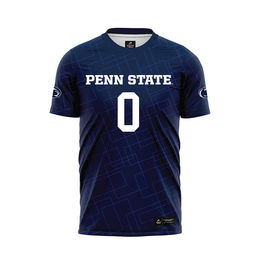Penn State - NCAA Women's Soccer : Amanda Poorbaugh - Navy Soccer Jersey-0