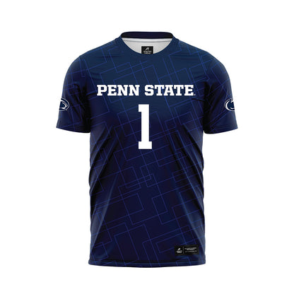 Penn State - NCAA Women's Soccer : Mackenzie Gress - Navy Soccer Jersey-0