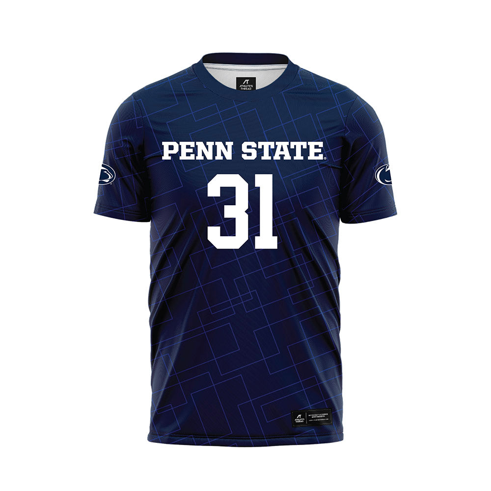 Penn State - NCAA Women's Soccer : Julia Raich - Navy Soccer Jersey-0