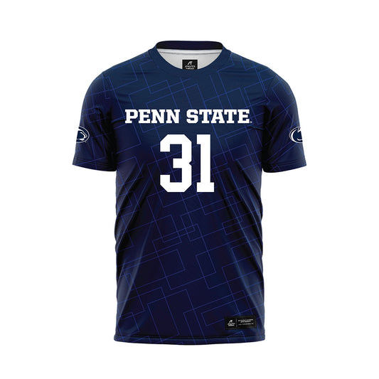 Penn State - NCAA Women's Soccer : Julia Raich - Navy Soccer Jersey-0