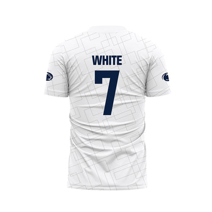 Penn State - NCAA Women's Soccer : Amelia White - White Soccer Jersey-1
