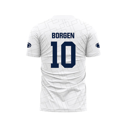 Penn State - NCAA Women's Soccer : Olivia Borgen - White Soccer Jersey-1