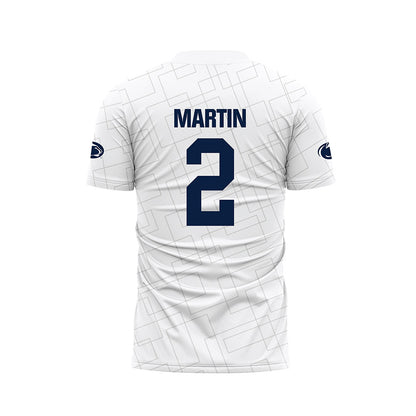 Penn State - NCAA Women's Soccer : Molly Martin - White Soccer Jersey-1