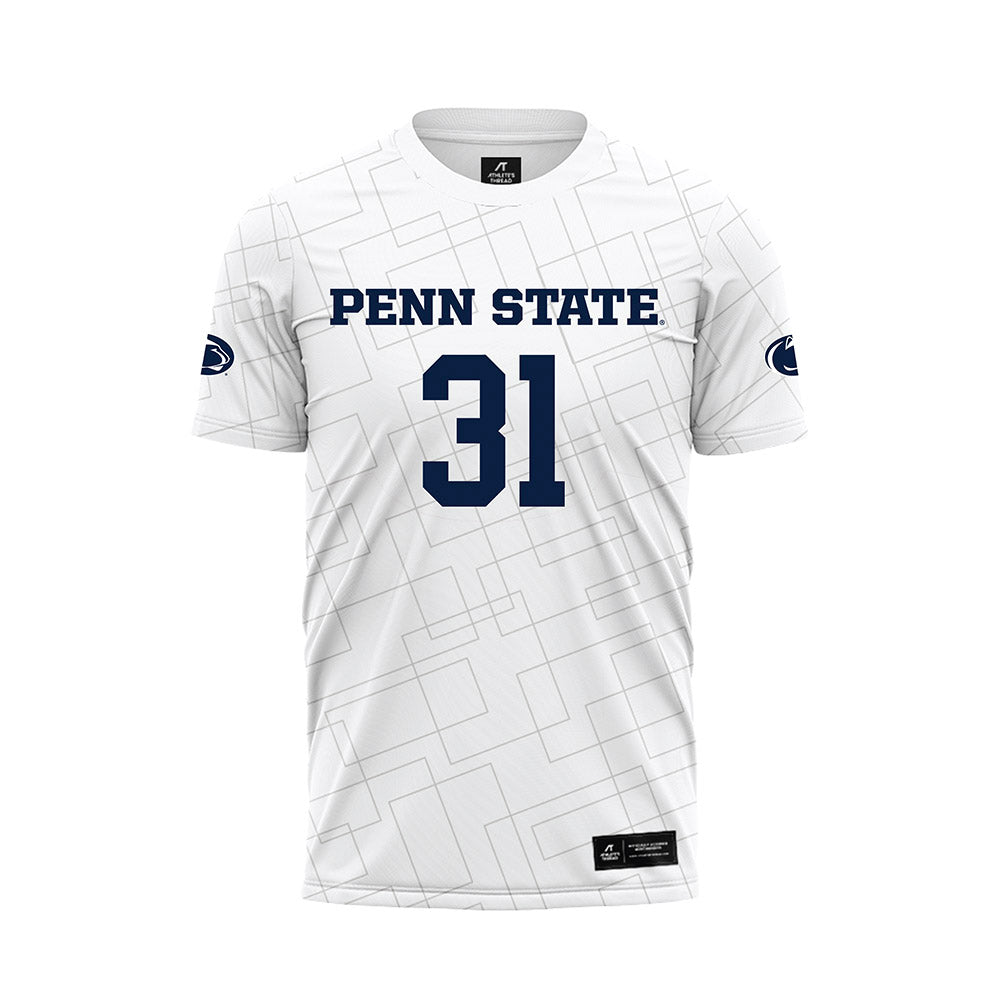 Penn State - NCAA Women's Soccer : Julia Raich - White Soccer Jersey-0