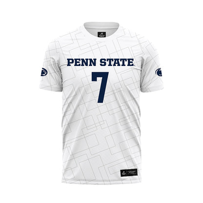 Penn State - NCAA Women's Soccer : Amelia White - White Soccer Jersey-0