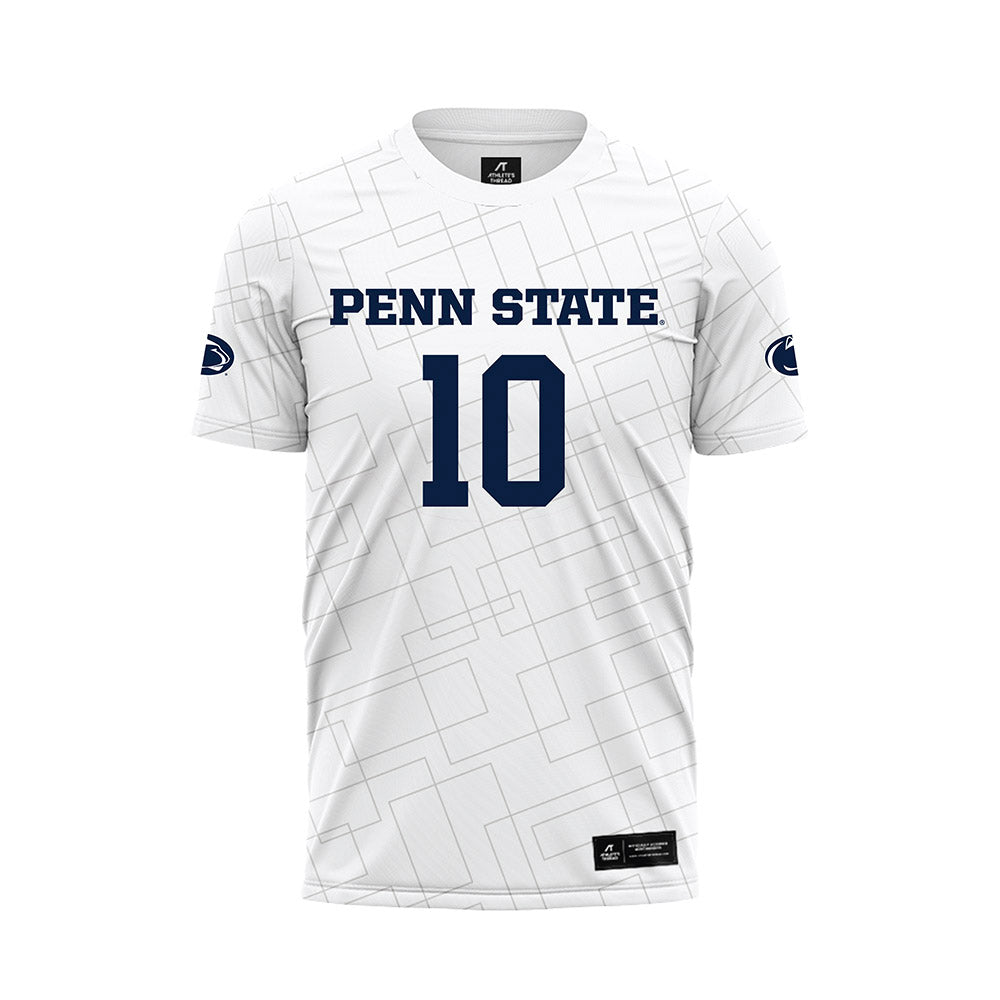 Penn State - NCAA Women's Soccer : Olivia Borgen - White Soccer Jersey-0