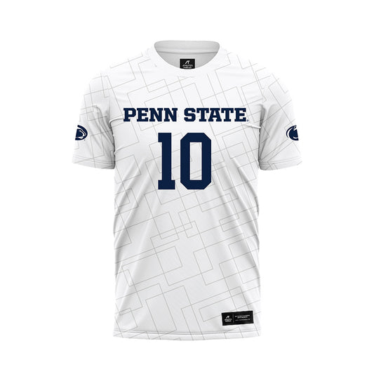 Penn State - NCAA Women's Soccer : Olivia Borgen - White Soccer Jersey-0