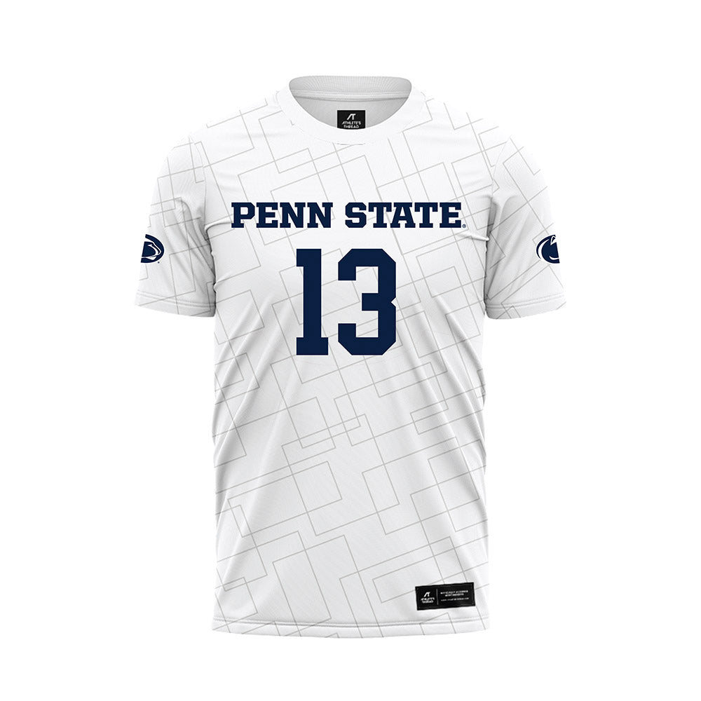 Penn State - NCAA Women's Soccer : Marlee Raymond - White Soccer Jersey-0