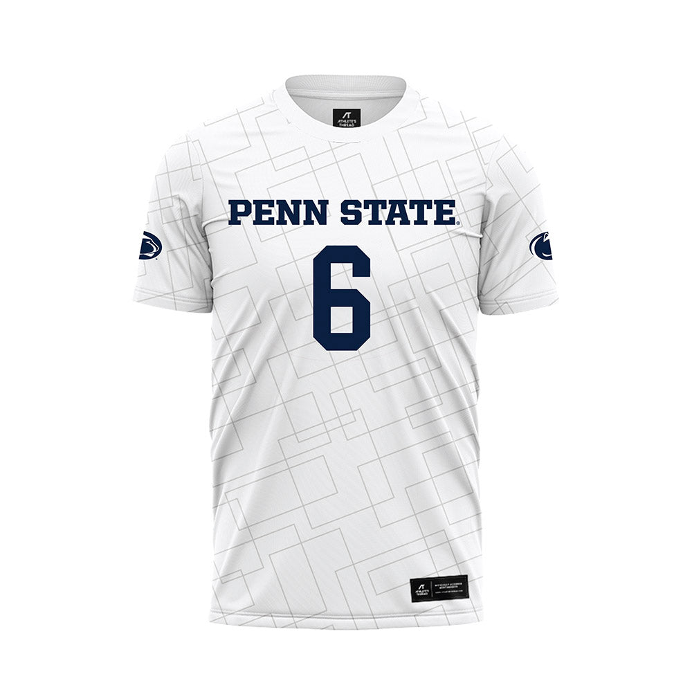 Penn State - NCAA Women's Soccer : Kealey Titmuss - White Soccer Jersey-0