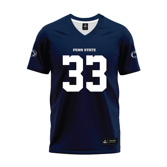 Penn State - NCAA Football : Dani Dennis-Sutton - Navy Premium Football Jersey-0