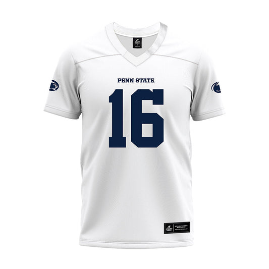 Penn State - NCAA Football : Bekkem Kritza - White Premium Football Jersey-0