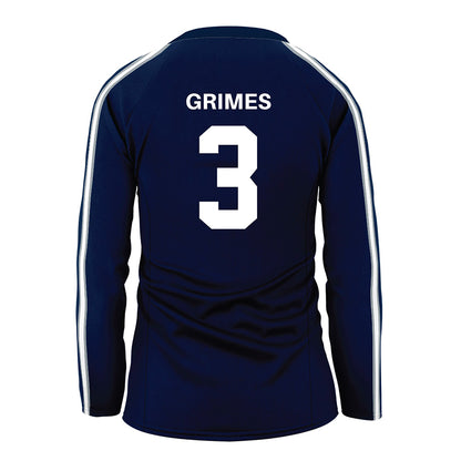 Penn State - NCAA Women's Volleyball : Gillian Grimes - Navy Volleyball Jersey-1
