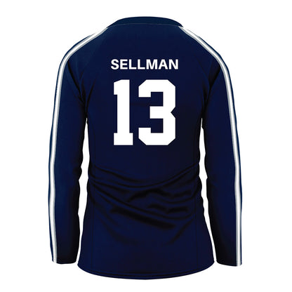 Penn State - NCAA Women's Volleyball : Emerson Sellman - Navy Volleyball Jersey-1