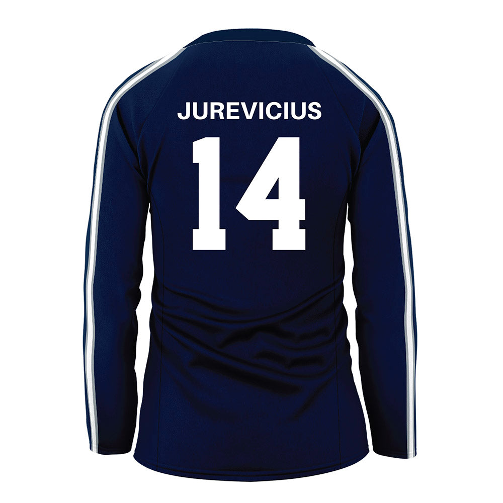 Penn State - NCAA Women's Volleyball : Caroline Jurevicius - Navy Volleyball Jersey-1