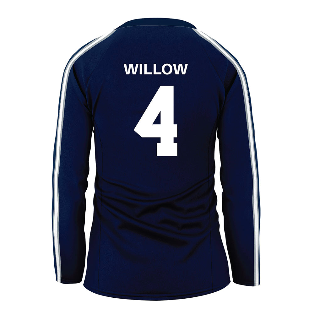 Penn State - NCAA Women's Volleyball : Karis Willow - Navy Volleyball Jersey-1