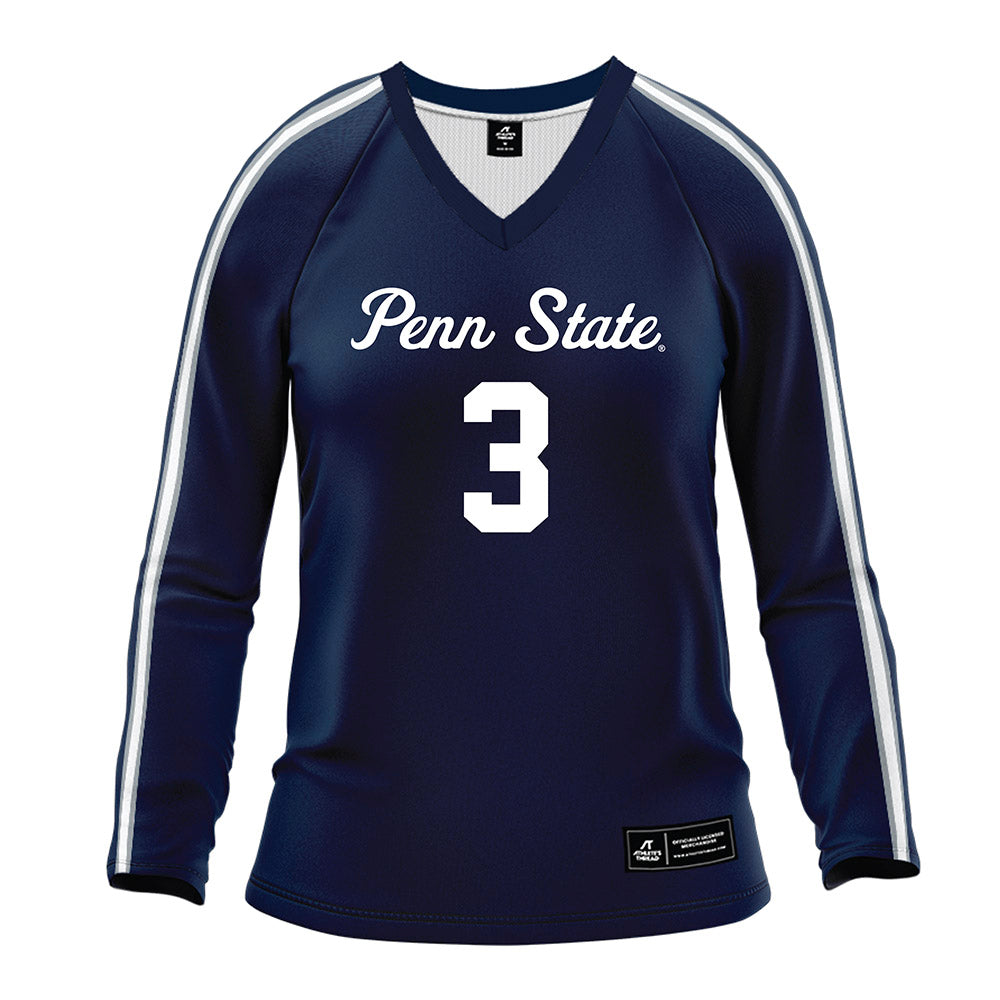 Penn State - NCAA Women's Volleyball : Gillian Grimes - Navy Volleyball Jersey-0