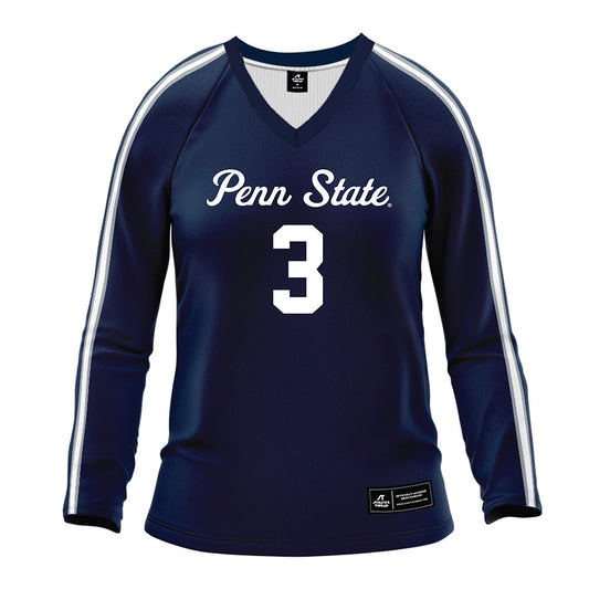 Penn State - NCAA Women's Volleyball : Gillian Grimes - Navy Volleyball Jersey-0