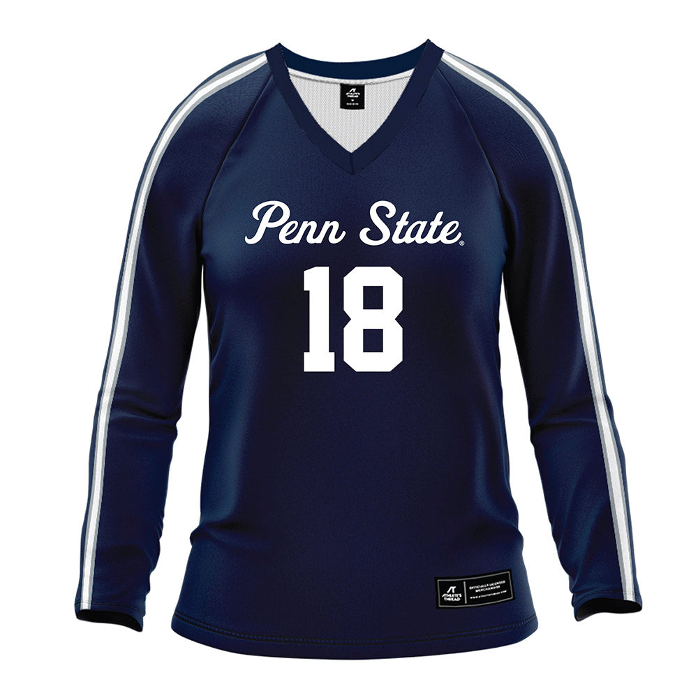 Penn State - NCAA Women's Volleyball : Kennedy Martin - Navy Volleyball Jersey-0