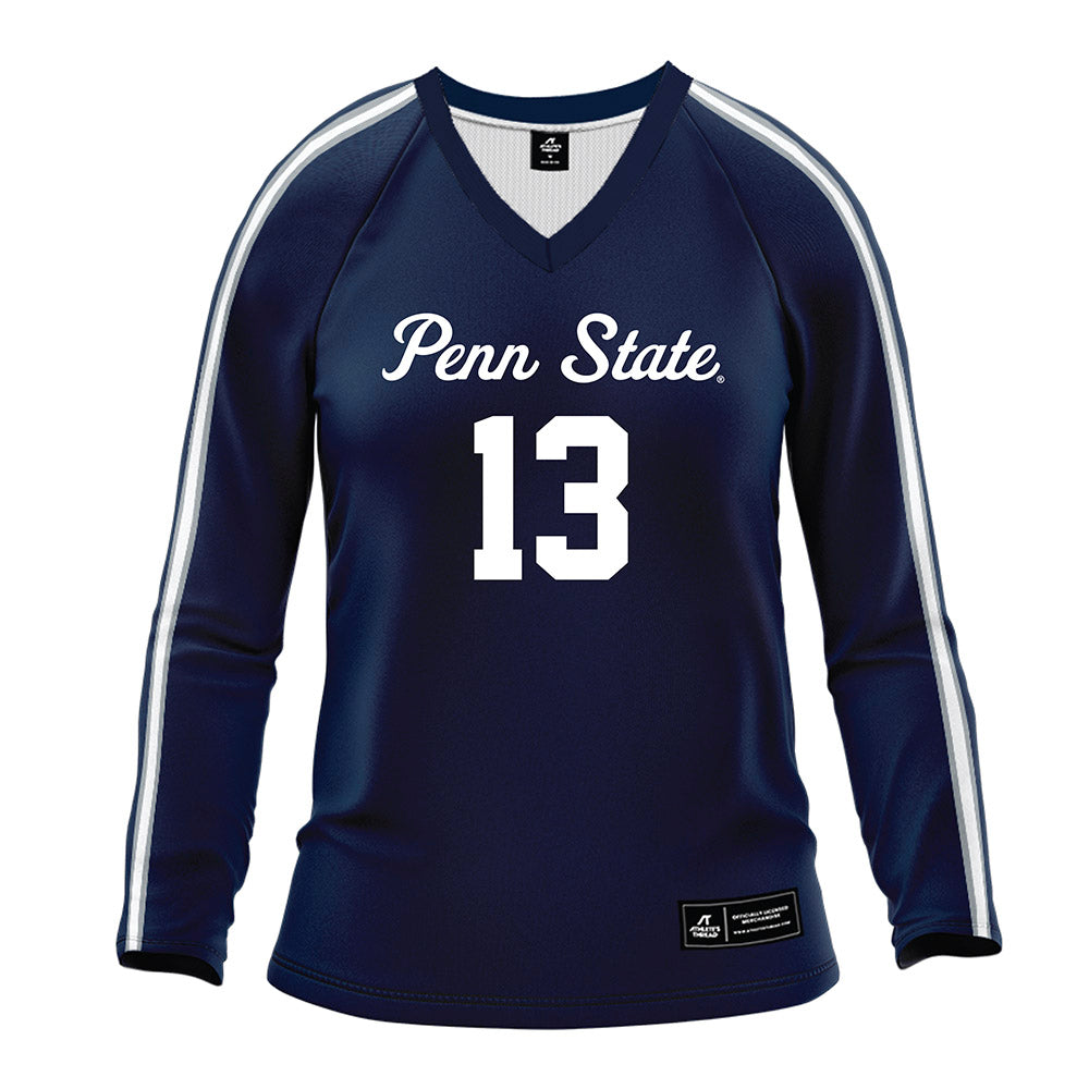 Penn State - NCAA Women's Volleyball : Emerson Sellman - Navy Volleyball Jersey-0