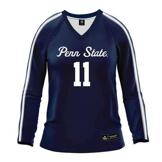 Penn State - NCAA Women's Volleyball : Jocelyn Nathan - Navy Volleyball Jersey-0