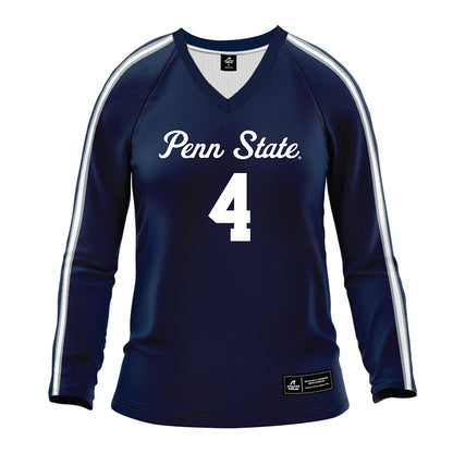 Penn State - NCAA Women's Volleyball : Karis Willow - Navy Volleyball Jersey-0