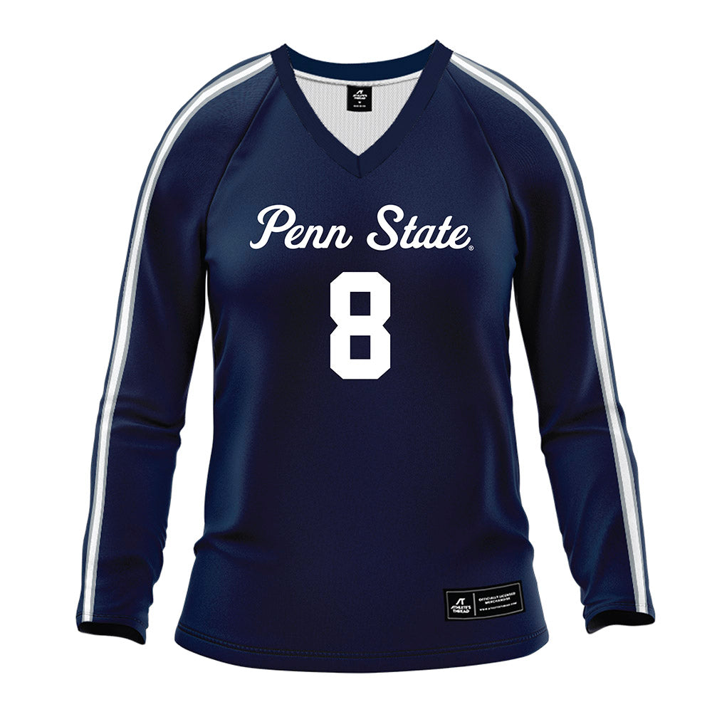 Penn State - NCAA Women's Volleyball : Gabrielle Nichols - Navy Volleyball Jersey-0