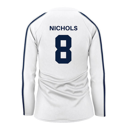 Penn State - NCAA Women's Volleyball : Gabrielle Nichols - White Volleyball Jersey-1