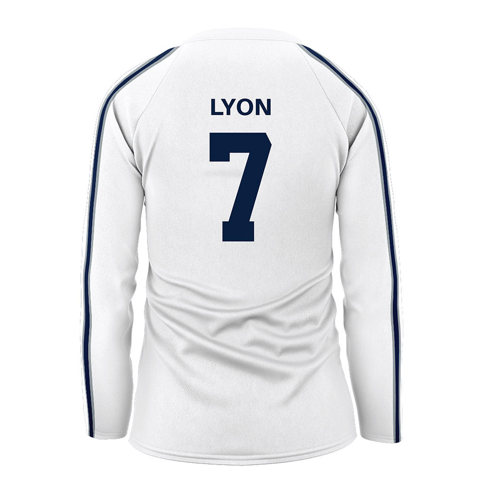 Penn State - NCAA Women's Volleyball : Addie Lyon - White Volleyball Jersey-1
