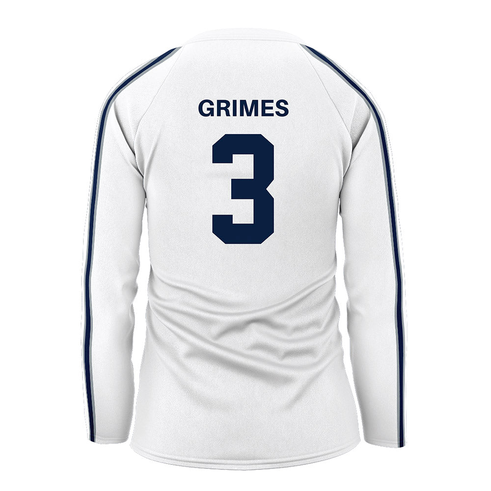 Penn State - NCAA Women's Volleyball : Gillian Grimes - White Volleyball Jersey-1