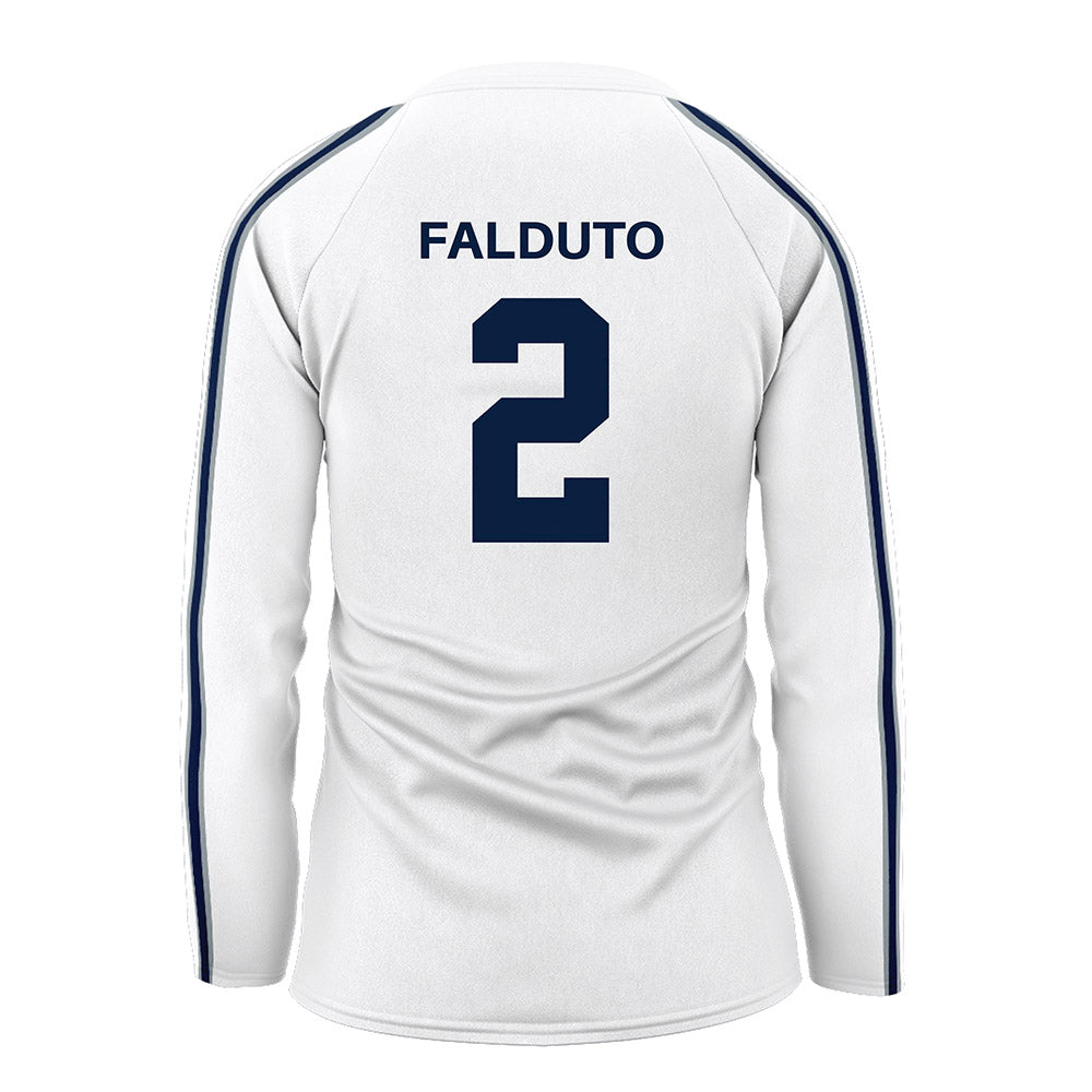 Penn State - NCAA Women's Volleyball : Ava Falduto - White Volleyball Jersey-1