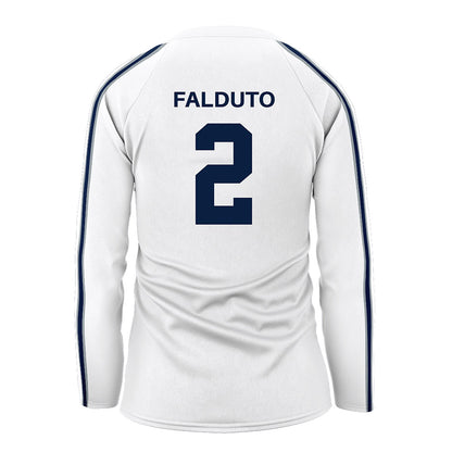 Penn State - NCAA Women's Volleyball : Ava Falduto - White Volleyball Jersey-1