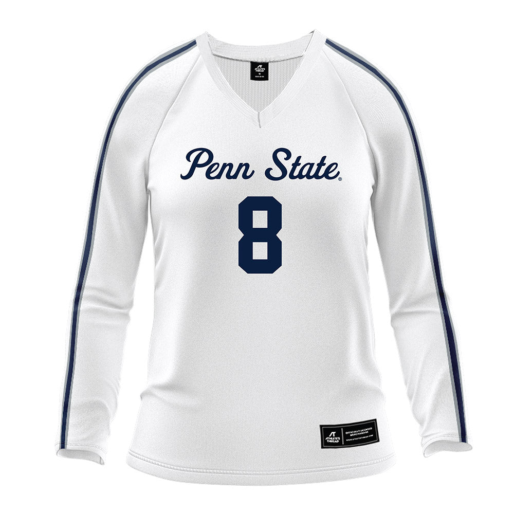 Penn State - NCAA Women's Volleyball : Gabrielle Nichols - White Volleyball Jersey-0