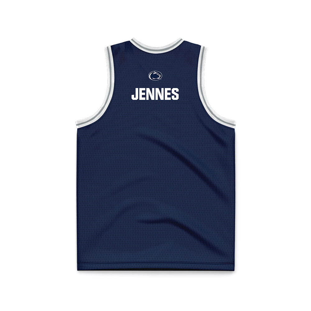 Penn State - NCAA Women's Field Hockey : Ella Jennes - Navy Basketball Jersey-1