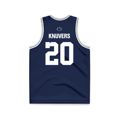 Penn State - NCAA Women's Field Hockey : Anouk Knuvers - Navy Basketball Jersey-1