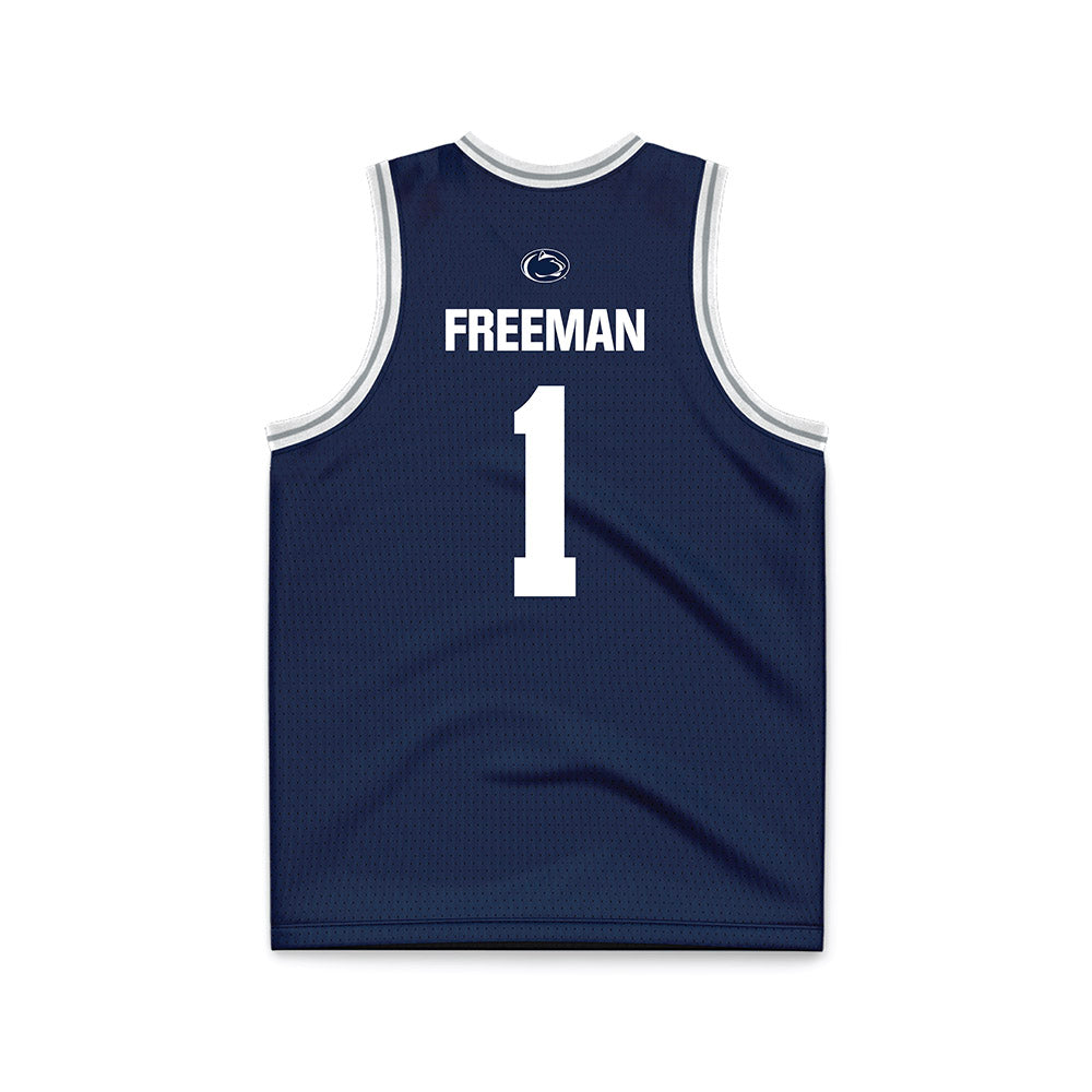 Penn State - NCAA Women's Field Hockey : Natalie Freeman - Navy Basketball Jersey-1