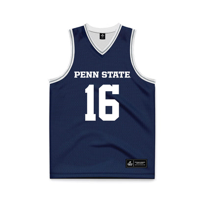 Penn State - NCAA Women's Field Hockey : Elise DeWan - Navy Basketball Jersey-0