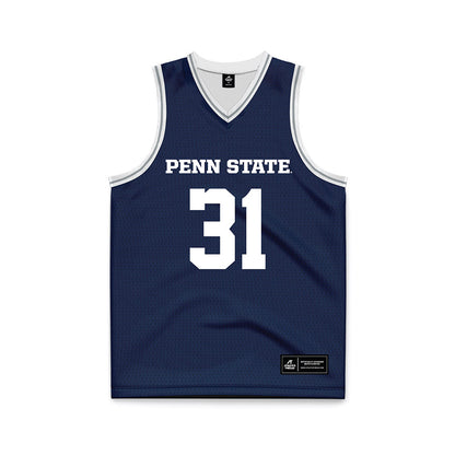Penn State - NCAA Women's Field Hockey : Hannah Schreckengaust - Navy Basketball Jersey-0