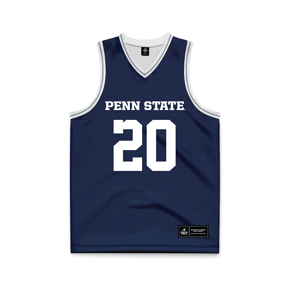 Penn State - NCAA Women's Field Hockey : Anouk Knuvers - Navy Basketball Jersey-0