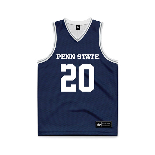 Penn State - NCAA Women's Field Hockey : Anouk Knuvers - Navy Basketball Jersey-0