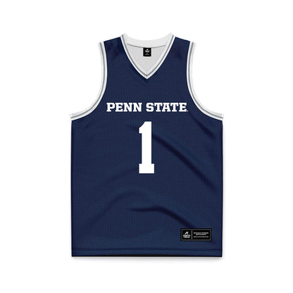 Penn State - NCAA Women's Field Hockey : Natalie Freeman - Navy Basketball Jersey-0