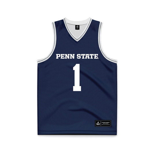 Penn State - NCAA Women's Field Hockey : Natalie Freeman - Navy Basketball Jersey-0