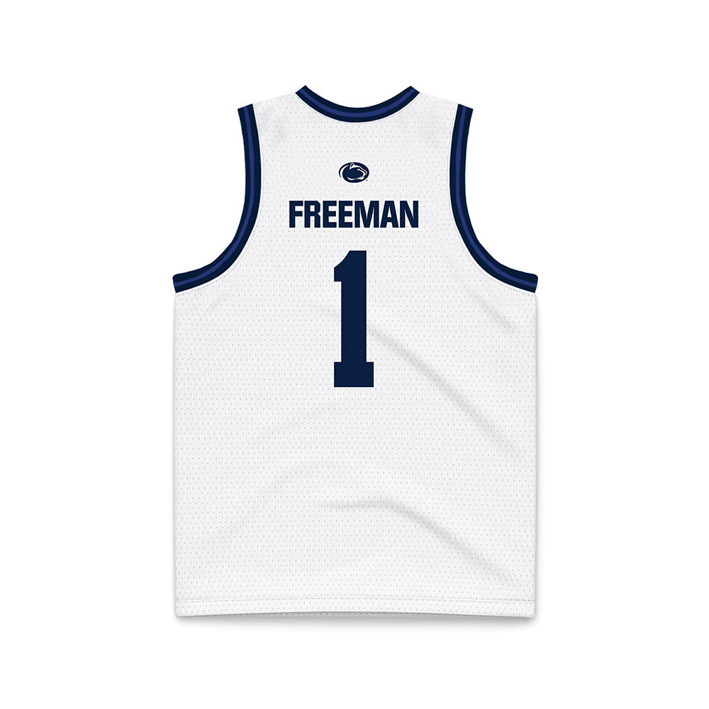 Penn State - NCAA Women's Field Hockey : Natalie Freeman - White Basketball Jersey-1