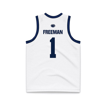 Penn State - NCAA Women's Field Hockey : Natalie Freeman - White Basketball Jersey-1