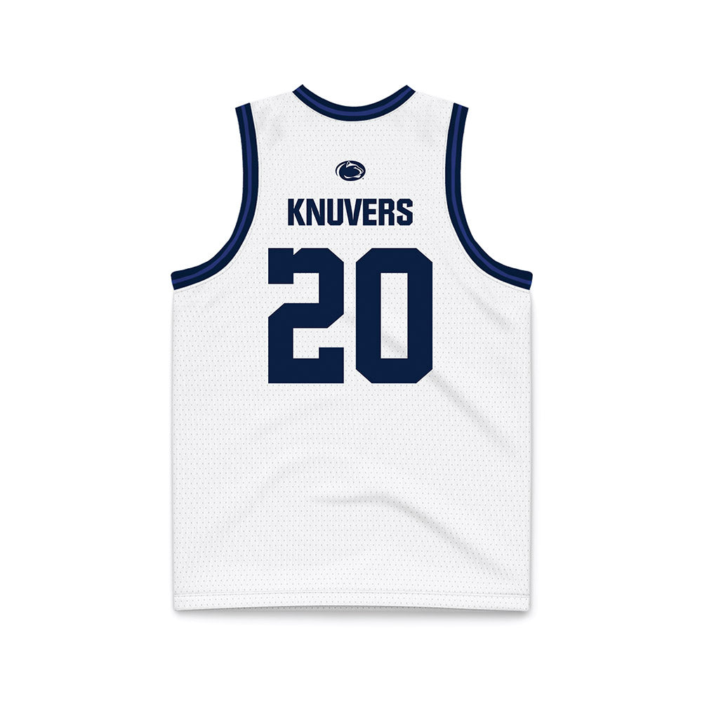 Penn State - NCAA Women's Field Hockey : Anouk Knuvers - White Basketball Jersey-1