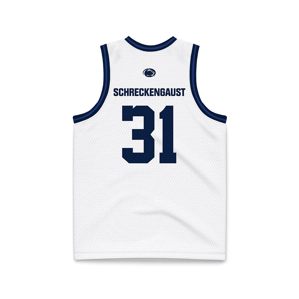 Penn State - NCAA Women's Field Hockey : Hannah Schreckengaust - White Basketball Jersey-1