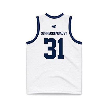 Penn State - NCAA Women's Field Hockey : Hannah Schreckengaust - White Basketball Jersey-1