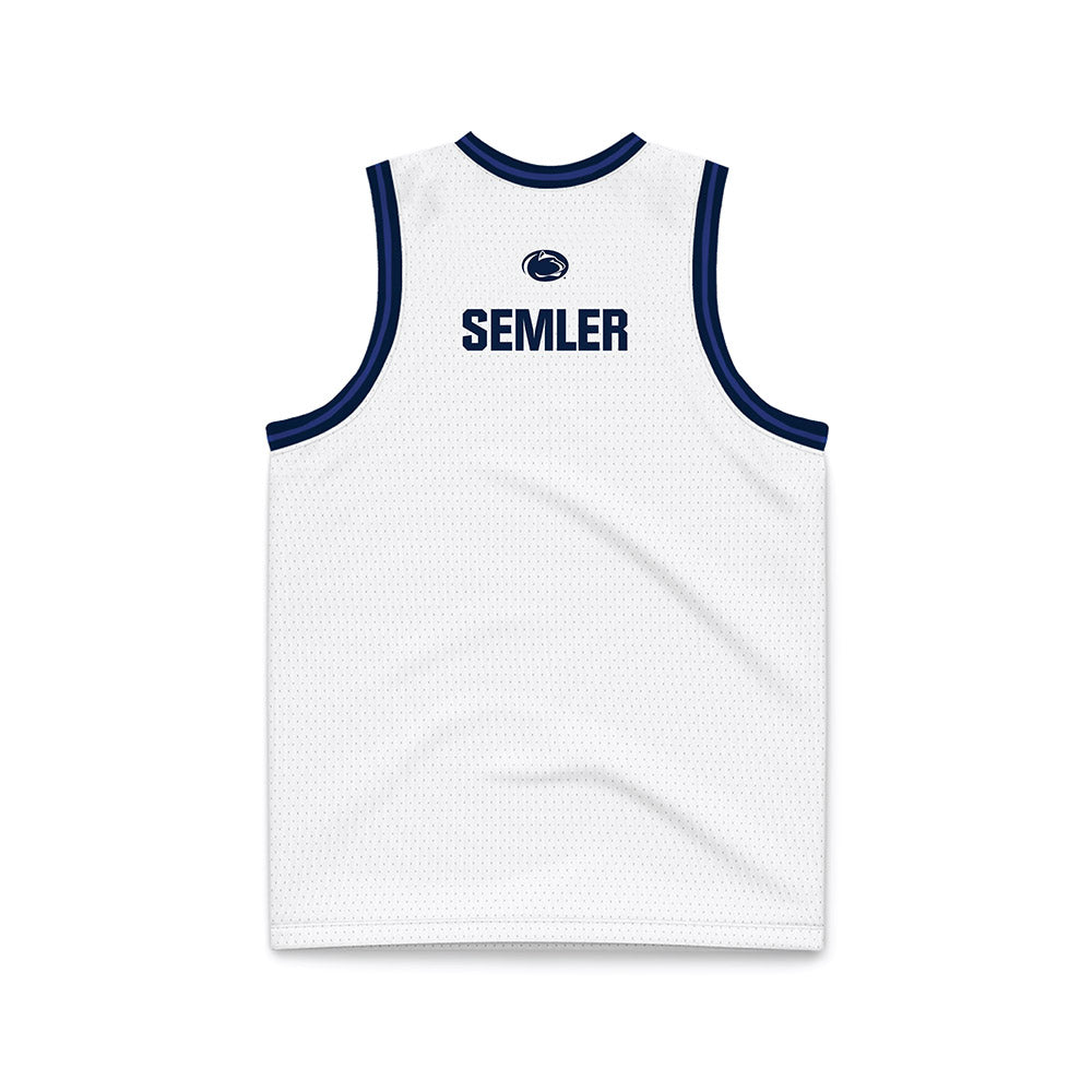 Penn State - NCAA Women's Field Hockey : Aubrey Semler - White Basketball Jersey-1